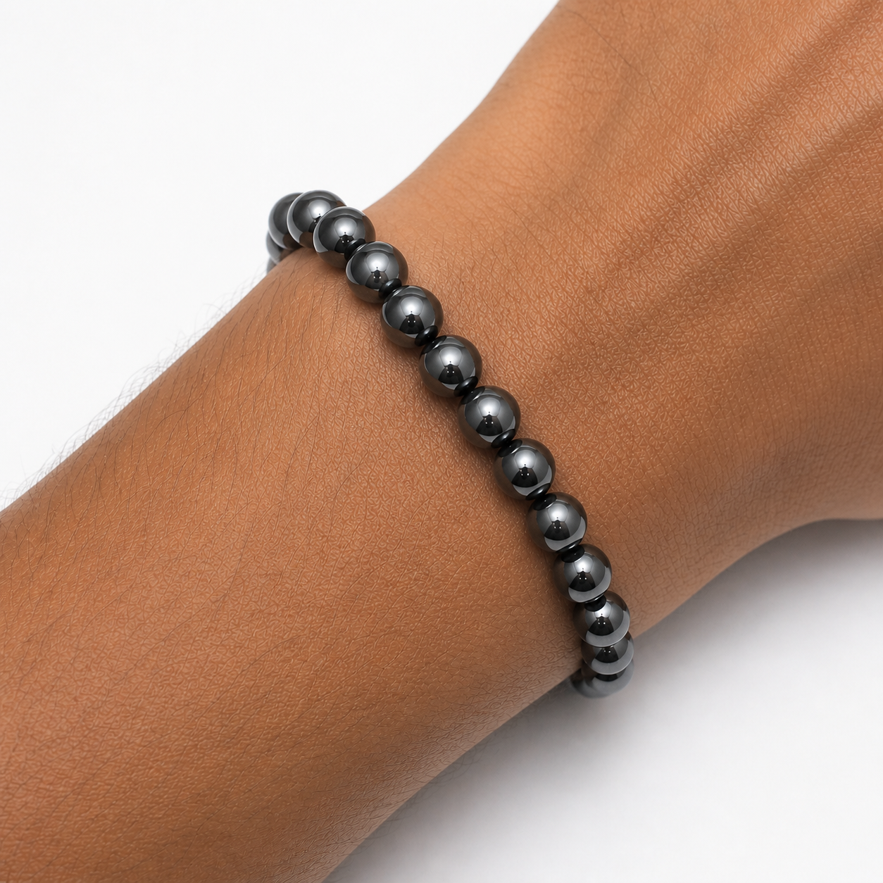 VELAR™ Hematite Bracelet - Deep Grey