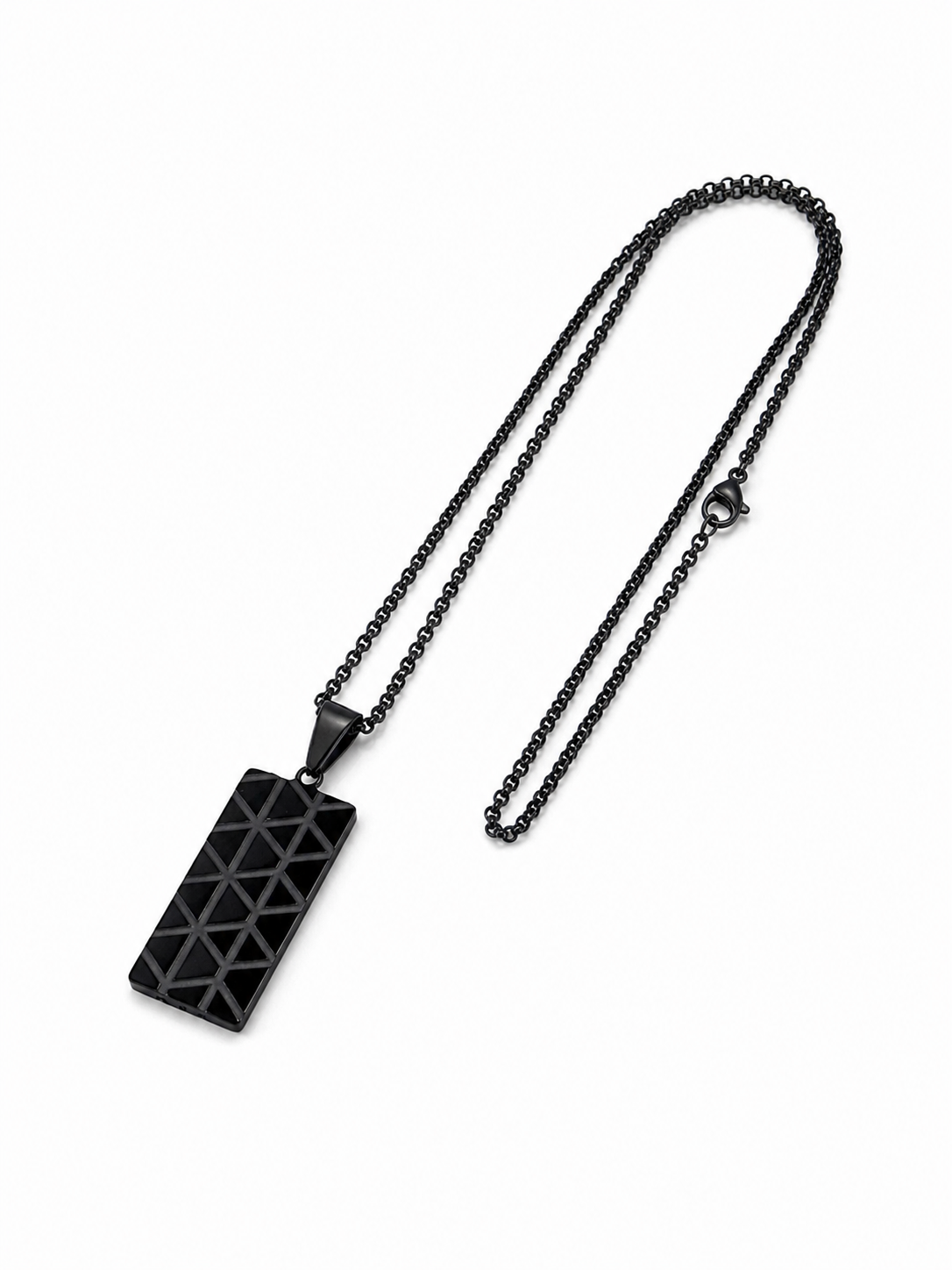 VELAR™ Geometry Pendant - Black